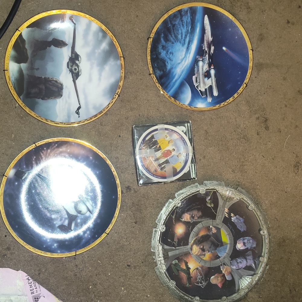 Galactic Adventure Ceramic Wall Art Set